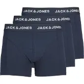 Jack & Jones Boxershorts 'Anthony' donkerblauw / wit