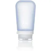 Human Gear - GoToob+ - Large - 100ML - Blue - Reisflesje - flacon - lichtgewicht - lekvrij - herbruikbaar