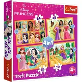 Trefl Disney-puzzel 4-in-1