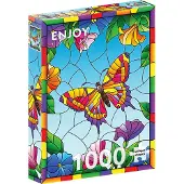 Enjoy Puzzle Crystal Butterfly Puzzel (1000 stukjes)