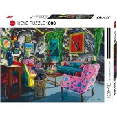 Heye Puzzle 809973 - Puzzelkamer - 1000 stukjes hert - Meerkleurig