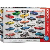 Eurographics American Muscle Car Evolution Puzzel (1000 stukjes)
