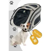Maelson Snuggle Kennel Transporttas - Hondentas - Reistas - Beige