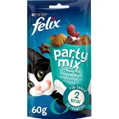 Purina Felix Party Mix Ocean 60g Kattenhapje 8 Eenheden