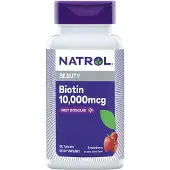 Natrol Biotine 10000mcg Fast Disolve - 60 tabl