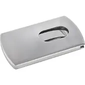 Sigel visitekaartjes houder Snap - RVS - voor 12 kaartjes - zilver - SI-VZ120