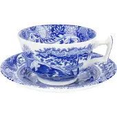 Spode Blue Italian theekopje met schotel 20 cl