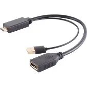 Shiverpeaks -BASIC-S--Adapter, HDMI-A adapter, DisplayPort-aansluiting, 4K, 30 cm (80098-SPB)