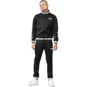 Lonsdale Trainingspak 'Ashwell' zwart / wit