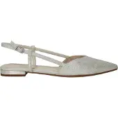 Tamaris Ballerina met riempjes zilver