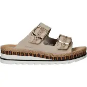Rieker Huisschoenen 'Open Teen' beige