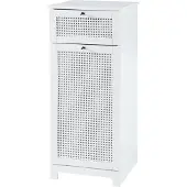 En.casa Badkamerkast Karlsøy met wasmand 90x38x40 cm wit
