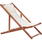 Beliani AVELLINO - Ligbed - Wit - Polyester