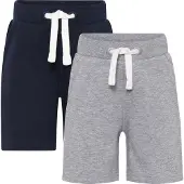 Minymo Broek navy / grijs