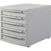 HAN CONTUR 1505-11 Ladebox Lichtgrijs DIN A4, DIN B4, DIN C4 Aantal lades: 5