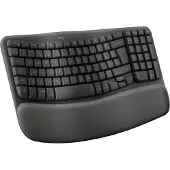 Logitech Wave Keys Draadloos Ergonomisch Toetsenbord QWERTY