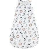 Meyco Baby Animal baby slaapzak rond gevoerd - multicolour - 110cm - 2.5 TOG