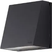 Bega LED-wandlamp buiten 22215K3, alu / grijs / zink, Aluminium, Modern, LED wandlamp buiten