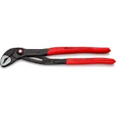 Knipex Cobra QuickSet Hightech-Waterpomptang | 300 mm Lengte | Anti-Slip | Kunststof Bekleed | Grijs Geatramenteerd - 87 21 300 SB
