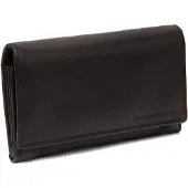The Chesterfield Brand Leren Portemonnee Lentini Wallet Black Zwart