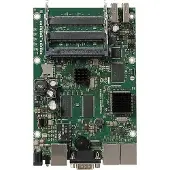 Mikrotik RouterBOARD RB435G, Level 5, 680 MHz, 5 MiniPCI-slots, 3 Gigabit Ethernet-poorten