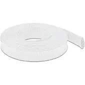 DeLOCK Braided Sleeve stretchable 5 m x 25 mm white