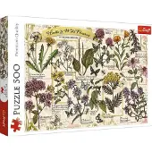Trefl legpuzzel Herbarium Medicinal Herbs 500 stukjes puzzelspel.