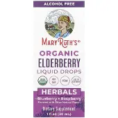 MaryRuth Organics - Biologische Vloeibare Druppels van Vlierbes, Blauwe Bes en Framboos - 30 ml