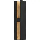 Eglo 900291 Costorio Wandlamp Aluminium Zwart Bruin - 11,7W/1500LM/3000K