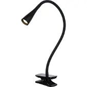 Lucide ZOZY - Klemlamp - LED Dimb. - 1x4W 3000K - Zwart