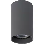 Lucide DELTO - Plafondspot - Ø 5,5 cm - LED Dim to warm - GU10 (MR16) - 1x5W 2200K/3000K - Grijs