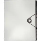 Leitz documentenmap Solid, A4, 3 flappen, 12 vakken, PP, wit