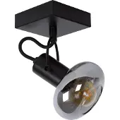 Lucide MADEE - Plafondspot - 1xE14 - Zwart