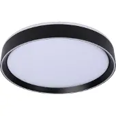 Lucide NURIA - Plafonnière - Ø 40 cm - LED Dimb. - 1x24W 2700K - Zwart