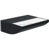 Eglo 99578 Sorronaro Wandlamp Aluminium Kunststof Zwart/Kunststof Transparant - 10,5W/1000LM/3000K