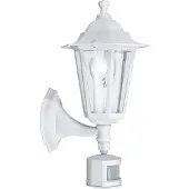 Eglo Laterna 5 Wandlamp Buiten - Bewegingssensor - 1 Lichts - Wit