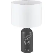 Eglo Tafellamp Vinoza, zwart, Woon-/ Eetkamer, Keramiek, Modern, Tafellamp
