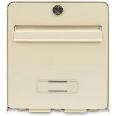 BURG-WÄCHTER Brievenbus Burg-Wachter 501 BE C Beige Plastic Gegalvaniseerd staal