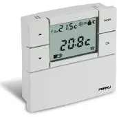Perry Zefiro Digital Slimme Thermostaat 84x84 Mm