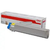 OKI 43837129 Toner Geel