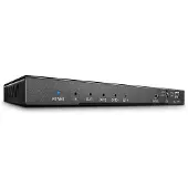 Lindy 38231 4 poorten HDMI-splitter 4096 x 2160 Pixel Zwart