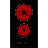Amica KMC 13281-3 C, inductiekookplaat, 2 zones, 30 cm, vrijstaand, inbouwbaar, afmetingen 28,5 x 49 cm