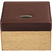 Windrose Houten juwelendoosje 14 cm bruin