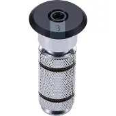 BBB Aheadset Cap for 1.1/8' Carbon PowerHead Forks Mat Zwart