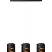 Lucide ROSAS - Hanglamp - 3xE27 - Zwart