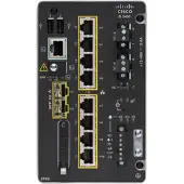 Cisco Catalyst IE3400 Rugged Series - Netwerkbasis - Switch - beheerd - 8 x 10/100/1000 + 2 x Gigabit SFP - monteerbaar op DIN-rail - DC-voeding