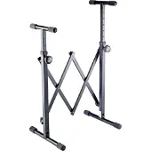 K&M 18826 Equipment Stand Black