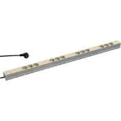 Schroff 60110-203 Stroomverdeeleenheid (PDU), 12 AC-uitgangen, 1U, grijs (60110203)