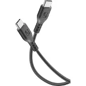 Cellularline - Kabel USB-C naar USB-C 5A, 1m, zwart