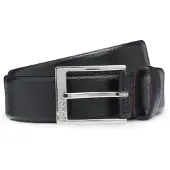 HUGO Heren Volpiana riem zwart (120 cm), Casual, Leer 50541175